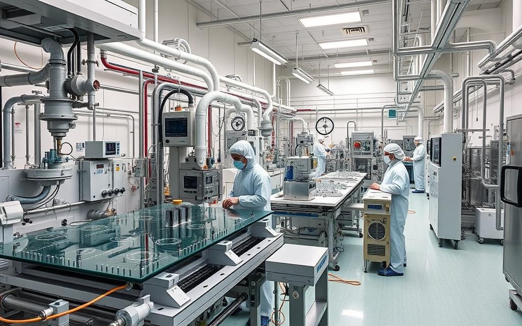 PDP manufacturing process