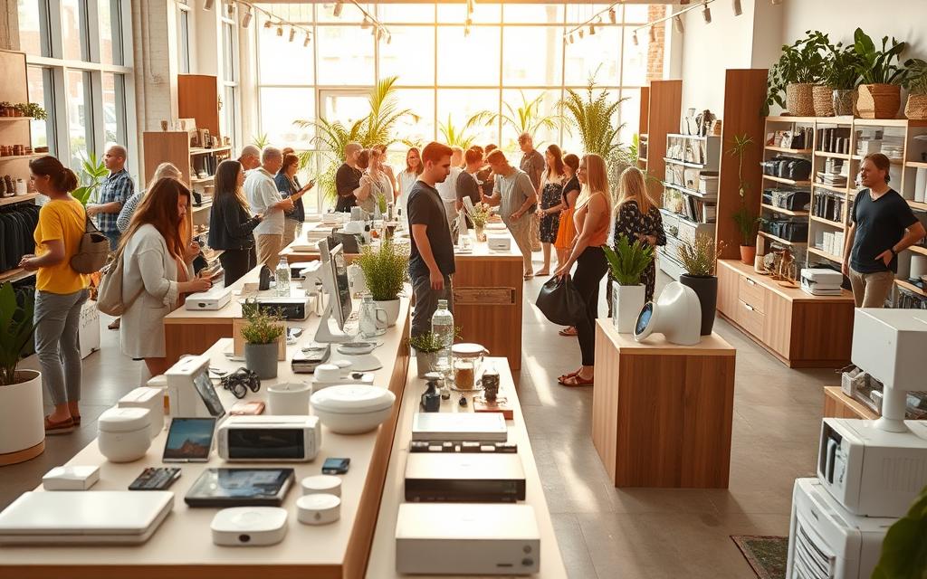 sustainable technology shopping